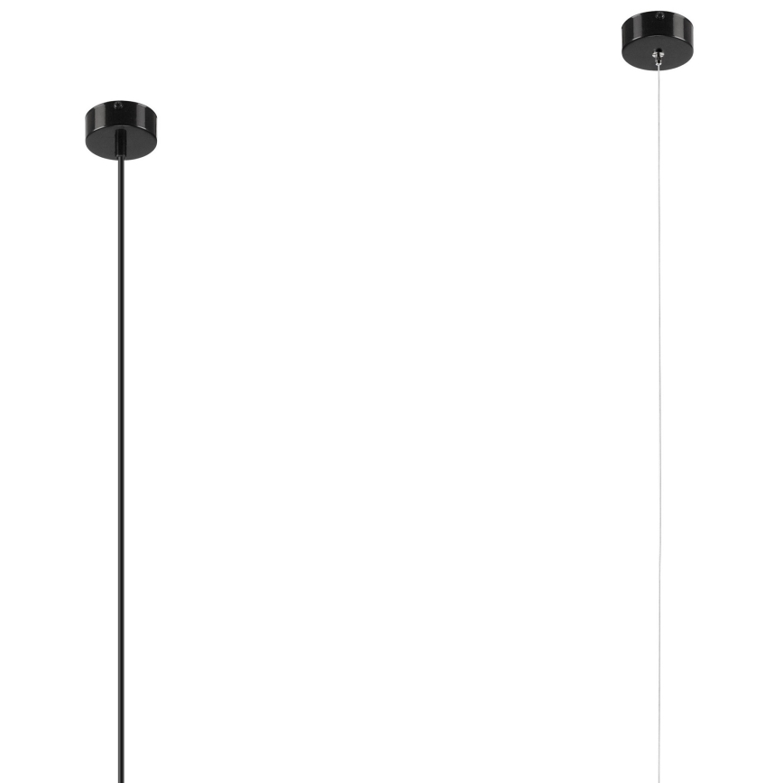 Ljuskrona med textilsladd PETER 2xG9/5W/230V