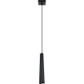 Ljuskrona med textilsladd PRYSM 1xG9/8W/230V svart