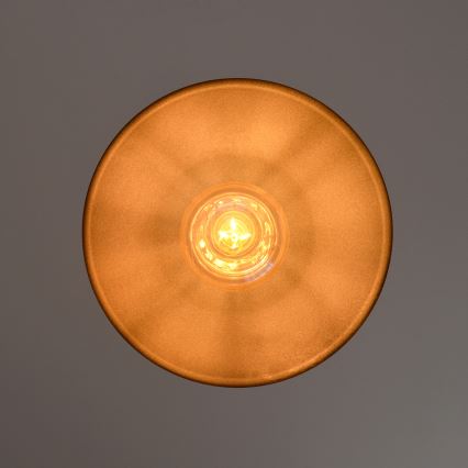 Ljuskrona med textilsladd SORAPIS 1xE27/15W/230V svart