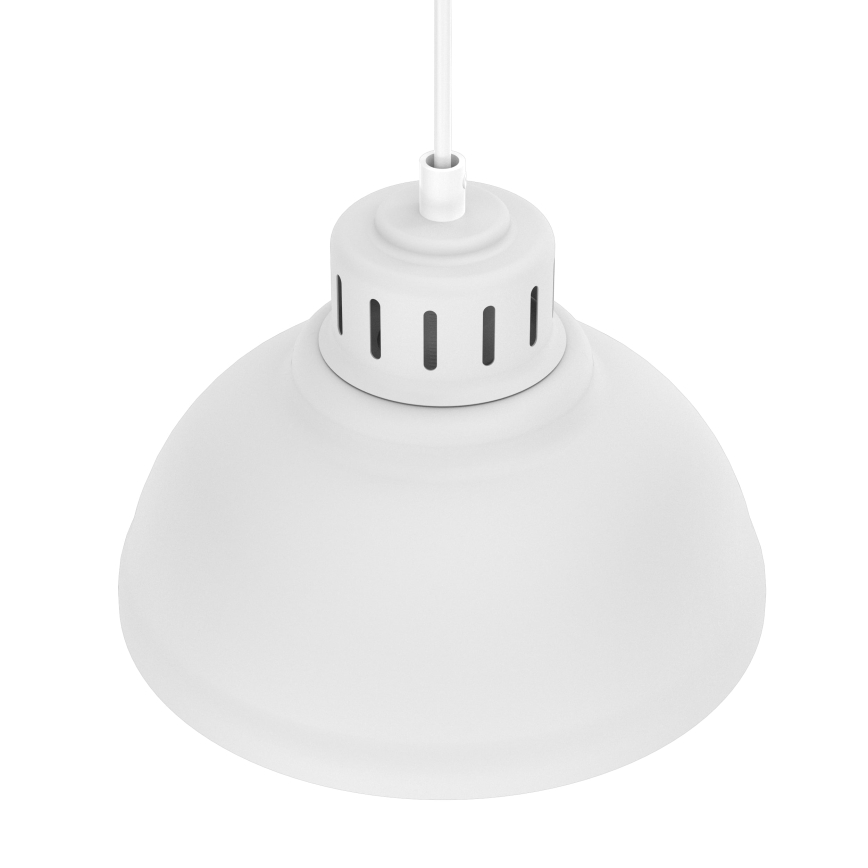 Ljuskrona med textilsladd SVEN 3xE27/15W/230V vit