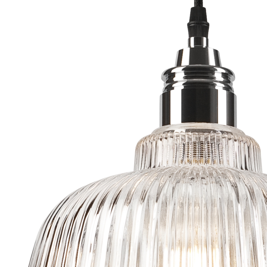 Ljusskrona med upphängningsrem  ASTA 1xE27/60W/230V brons