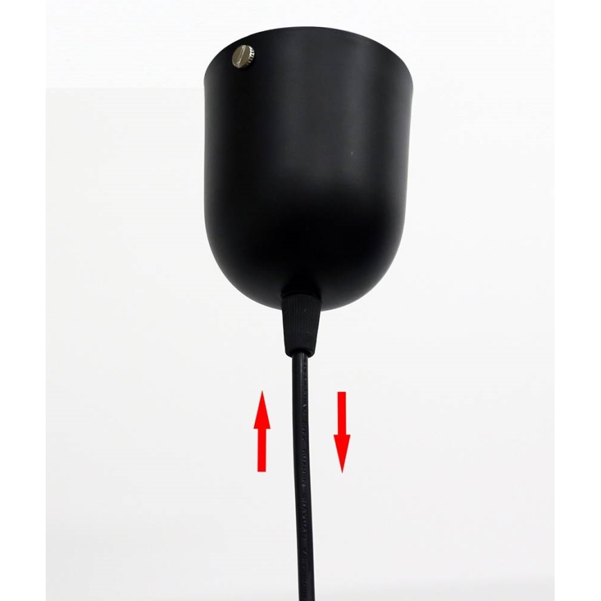 Ljusskrona med upphängningsrem  FELIS 1xE27/60W/230V