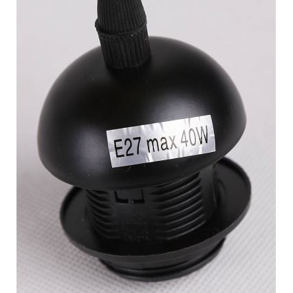 Ljusskrona med upphängningsrem  FELIS 1xE27/60W/230V