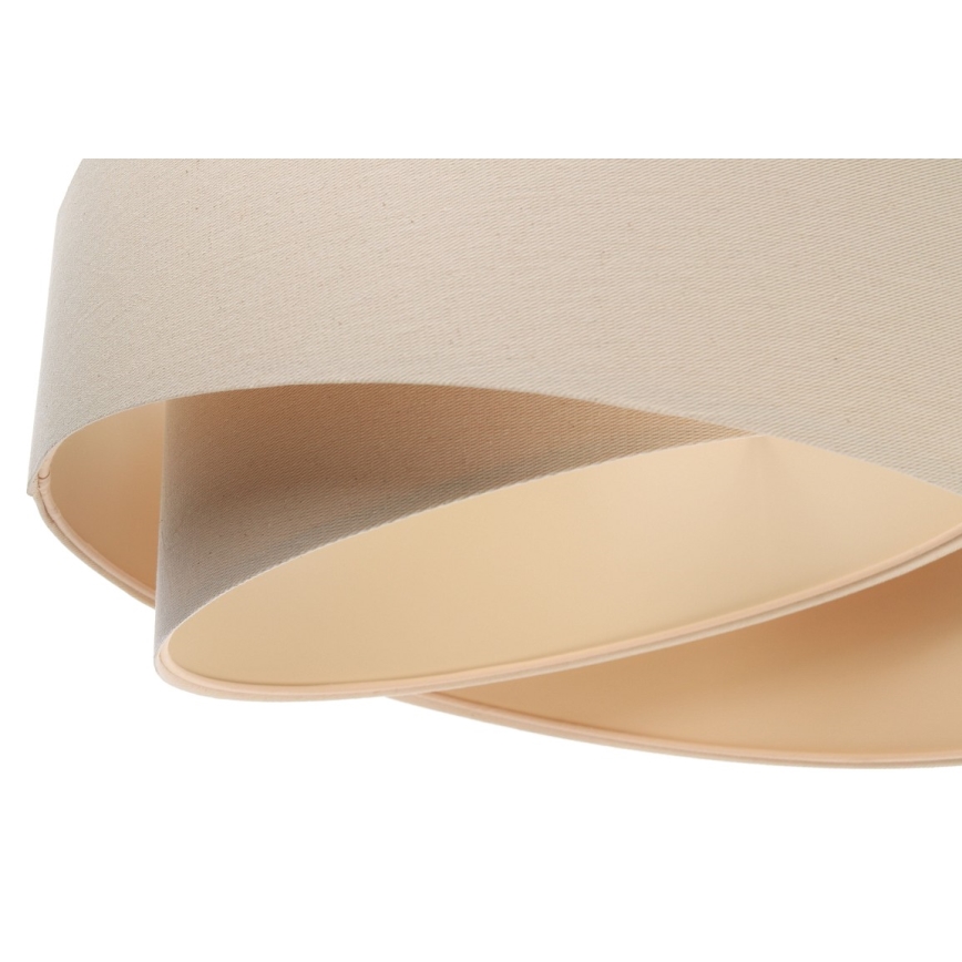 Ljusskrona med upphängningsrem  GALAXY 1xE27/60W/230V beige 