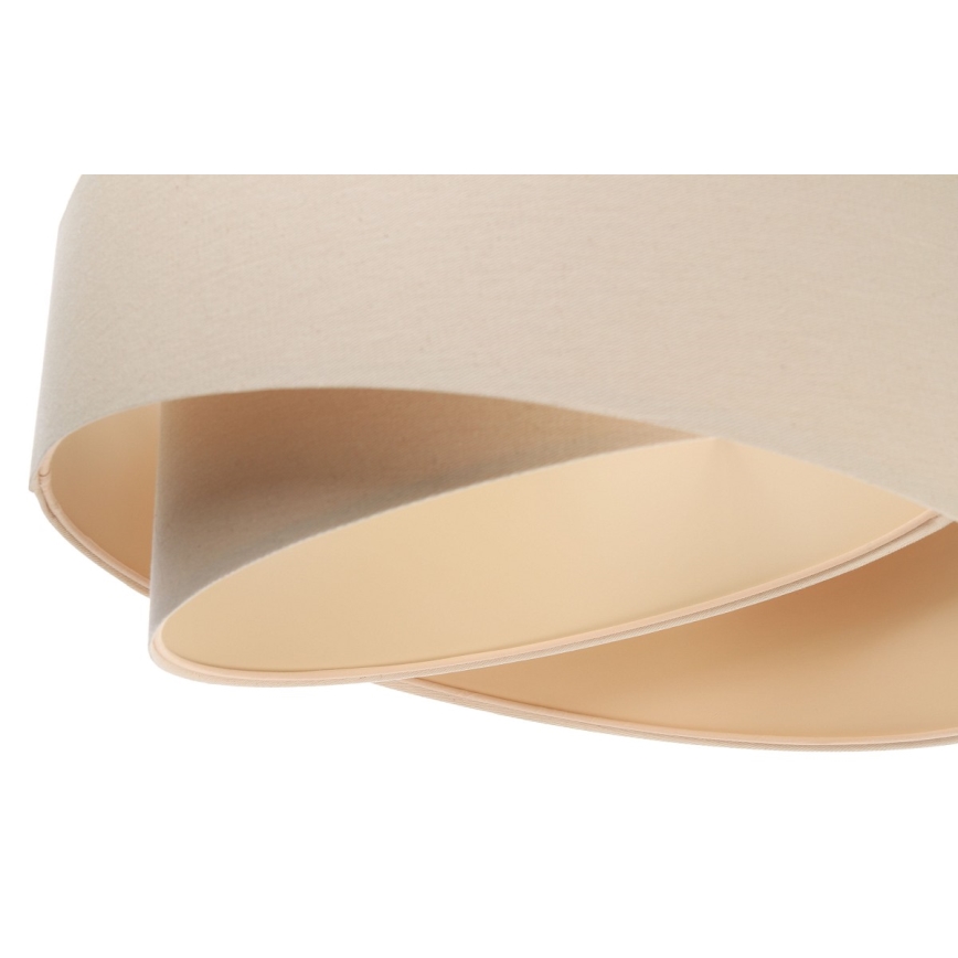 Ljusskrona med upphängningsrem  GALAXY 1xE27/60W/230V beige 