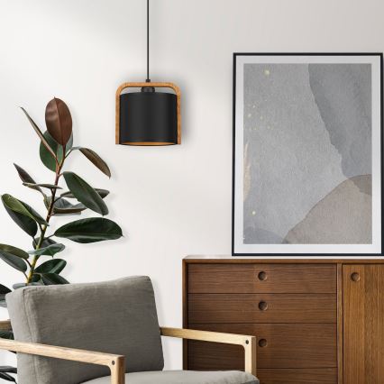 Ljuskrona med upphängningsrem JONKO 1xE27/60W/230V