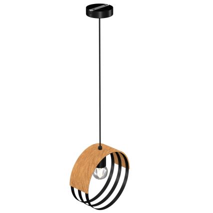 Ljuskrona med upphängningsrem MALM 1xE27/60W/230V