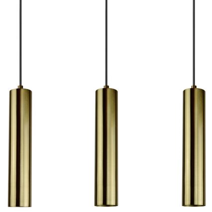 Ljusskrona med upphängningsrem  NAPOLI 3xGU10/8W/230V