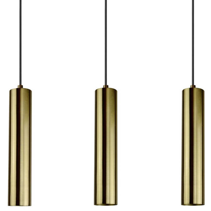 Ljusskrona med upphängningsrem  NAPOLI 3xGU10/8W/230V