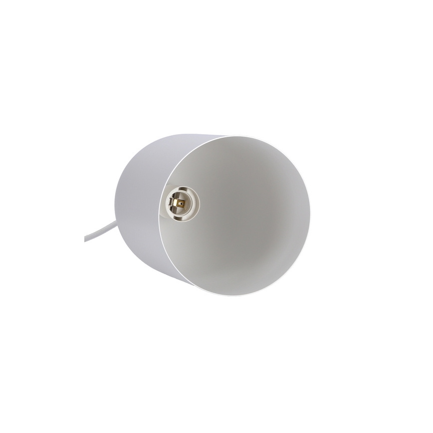 Ljuskrona med upphängningsrem OSS 1xE27/40W/230V vit