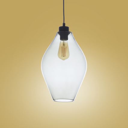 Ljusskrona med upphängningsrem  TULON 1xE27/60W/230V