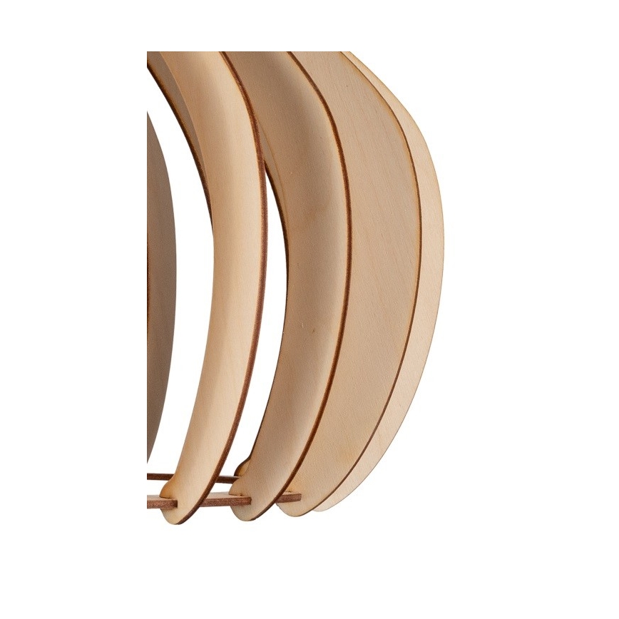 Ljuskrona med upphängningsrem  WILL 1xE27/60W/230V vit 