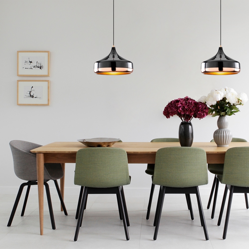 Ljusskrona med upphängningsrem  YILDO 1xE27/40W/230V