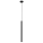 Ljuskrona med upphängningsrem YORU 1xG9/8W/230V 50 cm svart