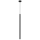 Ljuskrona med upphängningsrem YORU 1xG9/8W/230V 70 cm svart