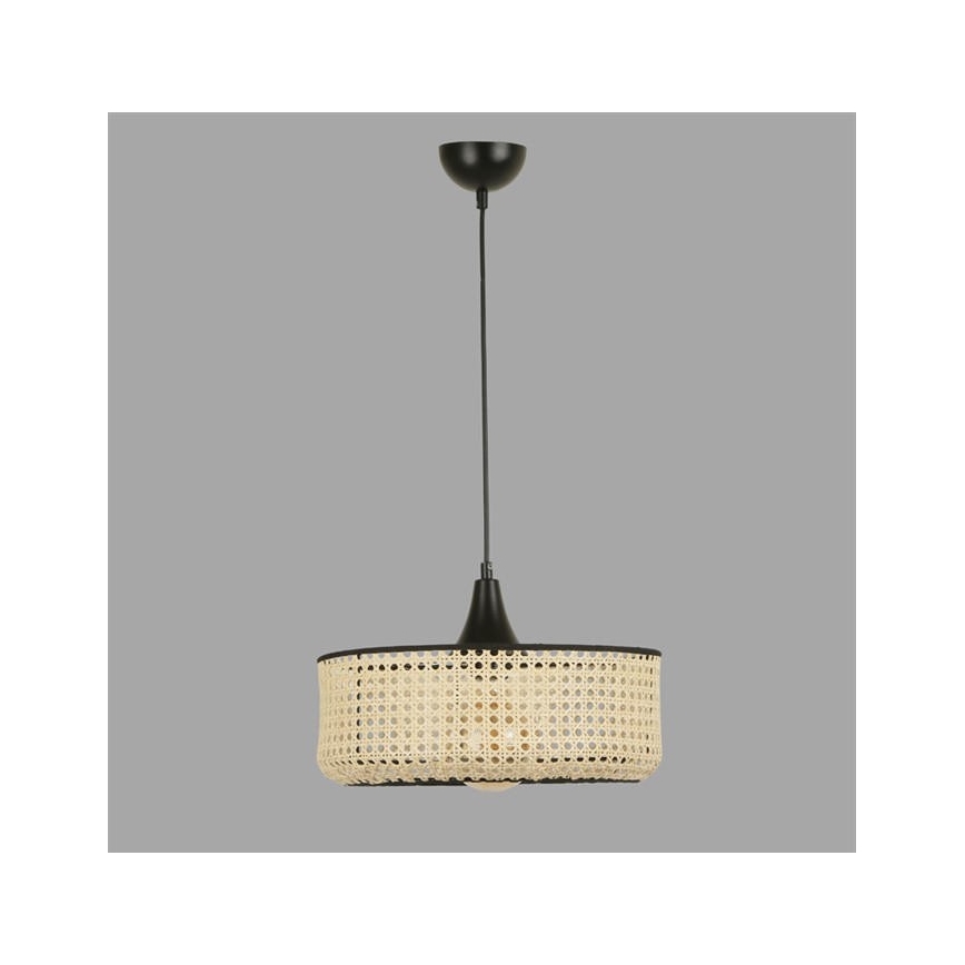 Ljusskrona med upphängningsrem  ZACK 1xE27/60W/230V rotting