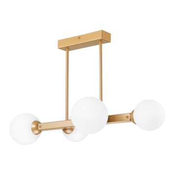 Ljuskrona on a pole ASTRO 4xG9/5W/230V guld