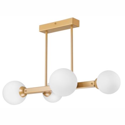 Ljuskrona on a pole ASTRO 4xG9/5W/230V guld