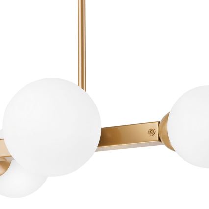 Ljuskrona on a pole ASTRO 4xG9/5W/230V guld