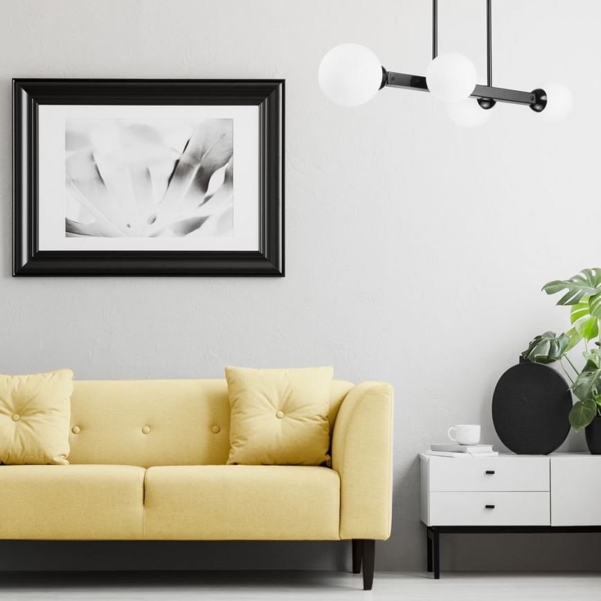 Ljuskrona on a pole ASTRO 4xG9/5W/230V svart