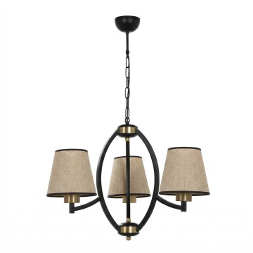 Ljuskrona på en kedja  PAUL 3xE27/60W/230V