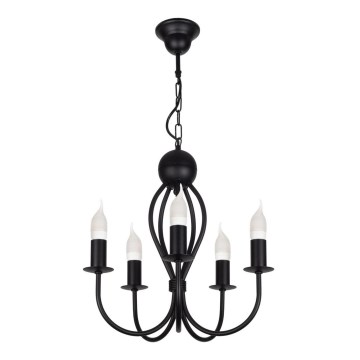 Ljuskrona på kedja ARTHUR 5xE14/40W/230V