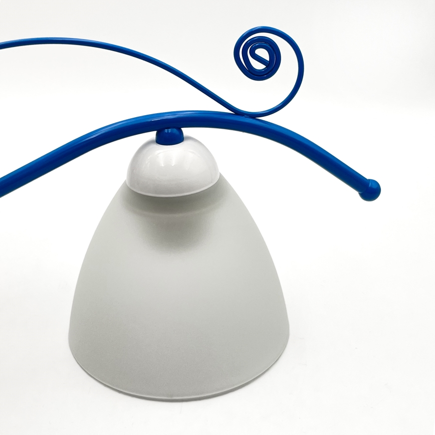 Ljuskrona på kedja RETRO 3xE27/60W/230V vit/färgrik