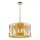 Ljuskrona på kedja RITZ 12xE14/40W/230V diameter 54 cm guld