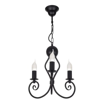 Ljuskrona på kedja VINCENT 3xE14/40W/230V