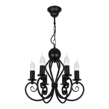 Ljuskrona på kedja VINCENT 6xE14/40W/230V