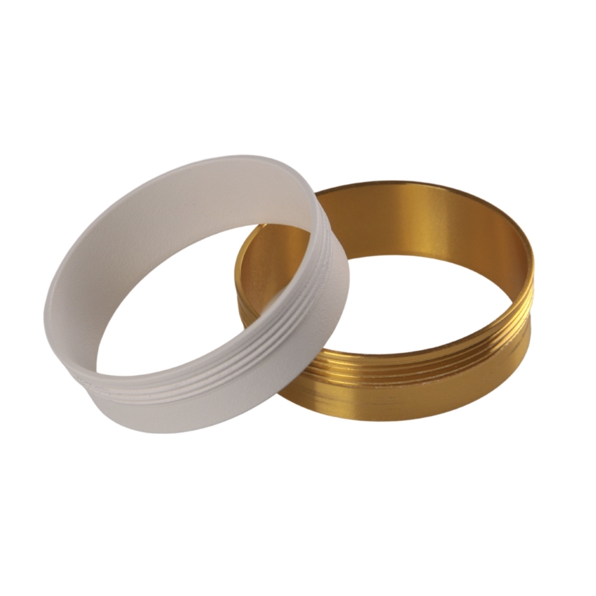 Ljuskrona på rem för skensystem MARIBEL 3xGU10/10W/230V + 1 m skena system vit