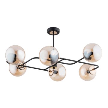 Ljuskrona på stång LENTUS 6xE14/40W/230V