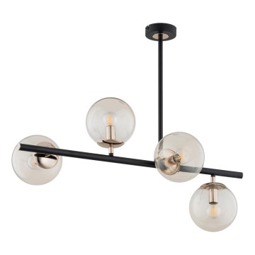 Ljuskrona på stång LURO 4xE14/40W/230V