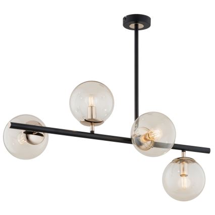 Ljuskrona på stång LURO 4xE14/40W/230V