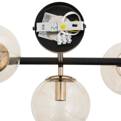 Ljuskrona på stång LURO 4xE14/40W/230V