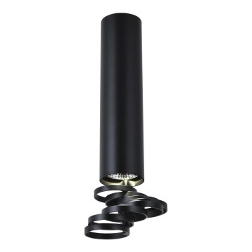 Ljuskrona TUBA 1xGU10/50W/230V svart