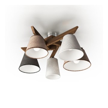 Ljuskrona YOKE 5xE14/40W/230V ek