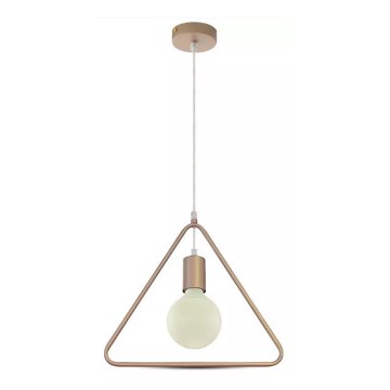 Ljusskrona med upphängningsrem  1xE27/60W/230V trojúhelník