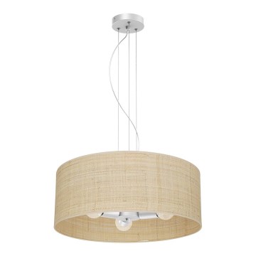 Ljusskrona med upphängningsrem  MARSHALL 3xE27/60W/230V