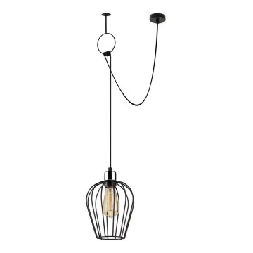 Ljusskrona med upphängningsrem  TEL 1xE27/40W/230V