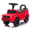 Löparbil Mercedes G350d 2xAA röd/svart