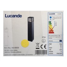 Lucande - LED-lampa för utomhusbruk NICOLA LED/7W/230V IP54
