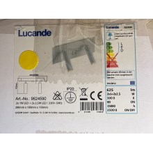 Lucande - LED väggbelysning MAGYA 2xLED/2,5W/230V + 2xLED/1W/230V