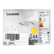 Lucande - LED väggbelysning MAIRIA LED/7W/230V