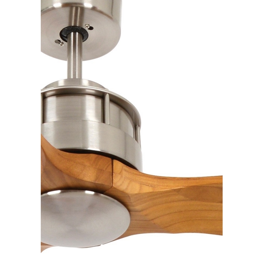 Lucci air 210506 - Takfläkt AIRFUSION AKMANI paulownia/brun + fjärrkontroll