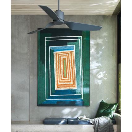 Lucci Air 210527 - Takfläkt AIRFUSION CLIMATE II svart + fjärrkontroll