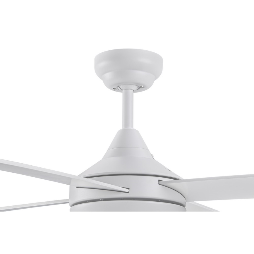 Lucci air 212961 - Takfläkt AIRFUSION AIRLIE II 2xE27/15W/230V trä/vit + fjärrkontroll