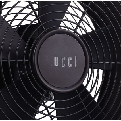 Lucci air 213121 - Bordfläkt BREEZE, brun, Ø 28 cm