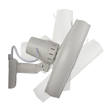 Lucci Air 213128EU - Väggfläkt BREEZE 55W/230V vit + fjärrkontroll