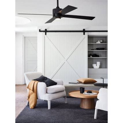 Lucci air 213170 - LED Takfläkt NEWPORT wenge/brun + fjärrkontroll